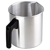 Candle Making Pouring Pot, 1.3L Double Boiler Wax Melting Pot, Aluminum Candle Making Pitcher for...