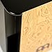 Meinl Vertical Subwoofer Bass Cajon with Internal Snares - NOT MADE IN CHINA - Makah Burl Playing Surface, 2-YEAR WARRANTY (SUBCAJ6MB-M)