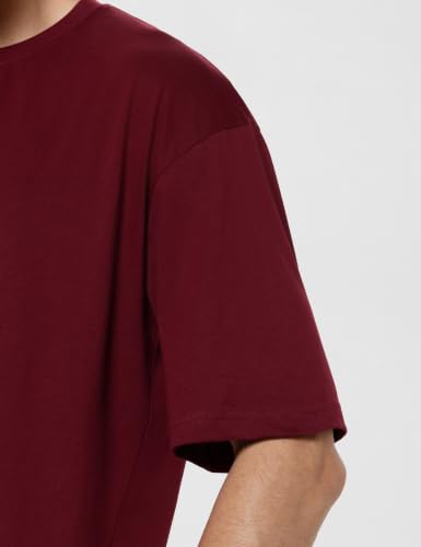Image of Veirdo 100% Pure Cotton Drop Shoulder Oversized Baggy Fit Half Sleeve Plain Solid Round Neck Multicolor T-Shirt Combo for Men (Pack of 3) (Sizes S-2XL)