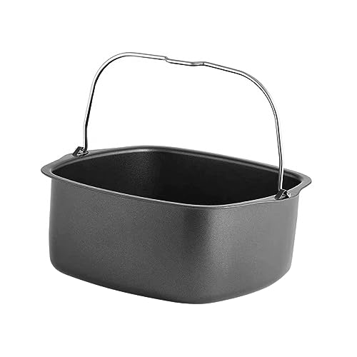 2 Peças Fritadeira De Ar Airfryer Fritadeiras Cesta De Bolo Fritadeira Acessórios Para Fritadeira Ap