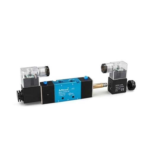 Vanne pneumatique 4V220-08 bistable 5/2 voies commande pilote DC 24V