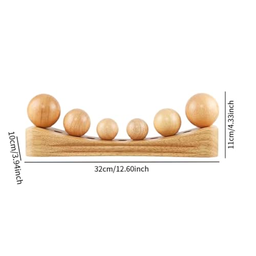 Outil de libération du psoas en bois masseur compact dos