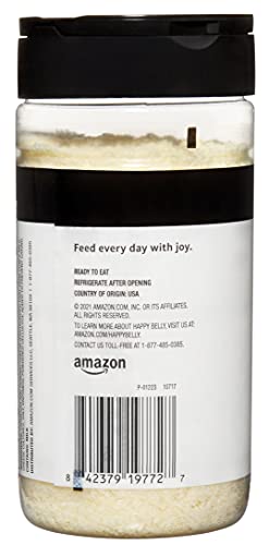 Image of Amazon Grocery, Grated Parmesan & Romano Cheese Shaker, 8 Oz (Pack of 2)