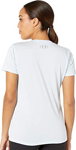 Image of Under Armour Womens Tech V-Neck Twist Short-Sleeve T-Shirt