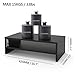 FITUEYES Monitor Stand - 2 Tier Computer Monitor Riser with 16.7 Inch Shelf, Wood Desktop Stand for Laptop Computer Screen, Desk Organization, Office Supplies