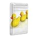 Rubber Duck Slim Minimalist Wallet, Front Pocket RFID Leather Blocking Card Holder Case for Men Women Girls Ladies, Stylish Printing Gift