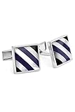 Ike Behar Men's Mother Of Pearl Stone Cufflinks