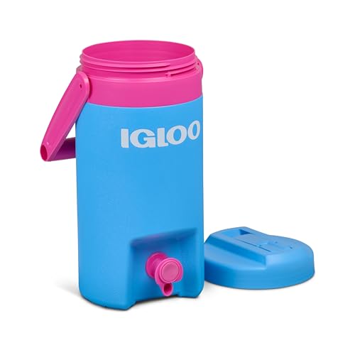 Image of Igloo 80oz Party Jug | Portable Beverage Dispenser | Carolina Blue