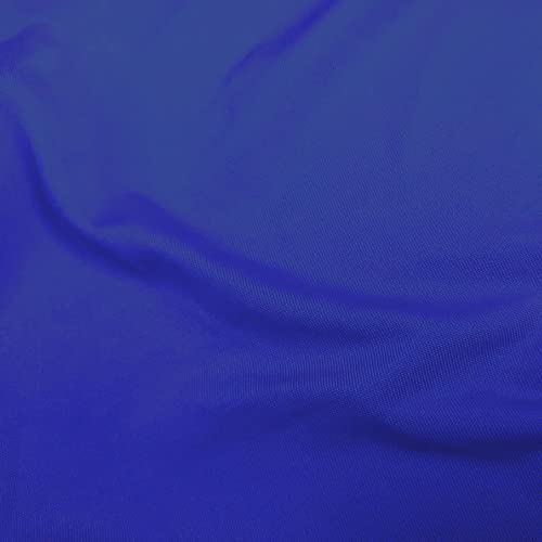 Gowinex 2 Pack 8Ft Royal Blue Spandex Tablecloth Stretch Fitted Table Cover For Rectangular Table Event, Wedding, Banquet And Parties #TOP4