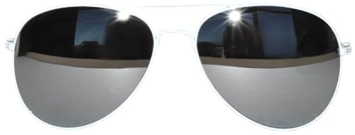 Image of OWL Aviator Pilot Sunglasses for Women and Men Size Medium Gold, Black, Silver, Bronze, Colorful Metal Frame