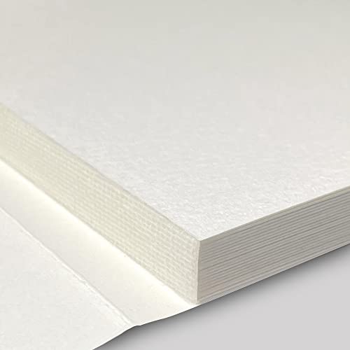 2 Packs Tearable Square 3.9X3.9" 300Gsm Portable Watercolor Paper Pad Journal 40Pgs (20 Sheets Front Back 2 Textures) Travel Size For Calligrapher Watercolour Sketch Book Notebook White #TOP1