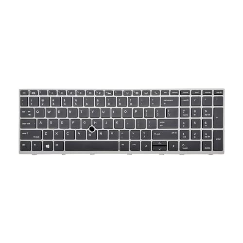Teclado para HP EliteBook 855 G5 sin stick de señalización que soluciona fallos de escritura