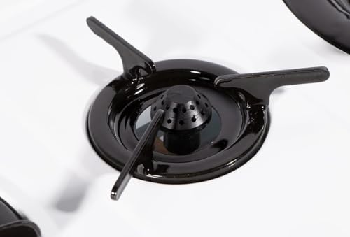 1- Flammiger Premium Gasbrenner Leistungsstarker Doppelbrenner für Outdoor & Campingkocher mit automatischer Zündung mit Druckminderer und Schlauch (1-Flammig mit Druckminderer und Schlauch) Gasherd – Bild 4