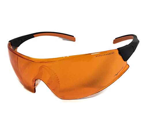Óculos PROTEÇÃO Laranja 546 Bloqueador De Luz Azul - Escuridão Virtual BLUE CONTROL ideal para DENTI