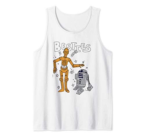 Star Wars R2-D2 and C-3PO Besties Tank Top