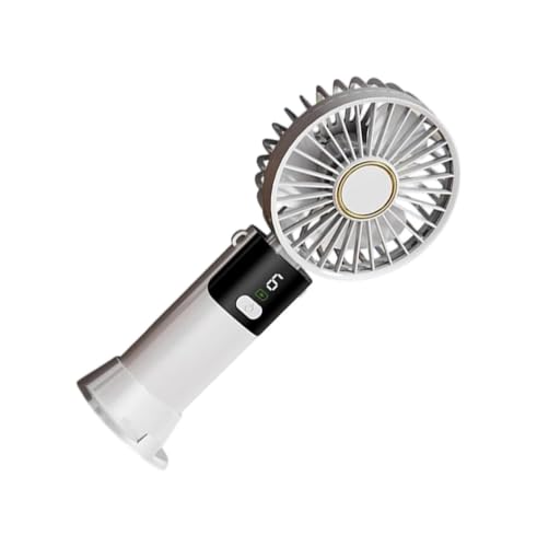 Ventilador portátil de escritorio con pantalla digital eléctrica 2