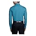 Van Heusen Men's Dress Shirt Fitted Poplin Solid, Deep Sea, 16.5