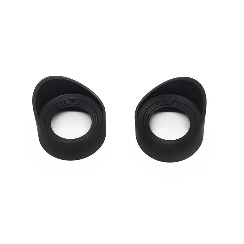 Jumelles en caoutchouc 42-48mm protection oculaire pour microscope 10x42