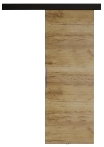 KIER FURNITURE Porte Coulissante Intérieur avec Rail MALIBU - 76x205x1,6 cm - Porte Intérieure...