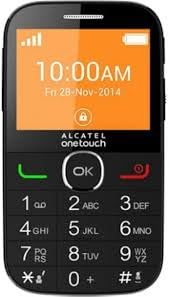 Alcatel 20.04C Téléphone Portable prépayé 3G (Ecran : 2,4 Pouces - 4 Mo) Blanc