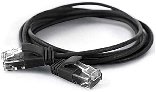 wantecWire 7320 Extra Fine Câble Patch Ethernet RJ45 avec Top Qualité Noir