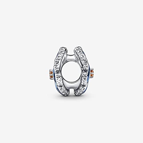 Image of S925 Sterling Silver Romantic Charm Pendant, Gifts for Family Friends Girlfriend, Valentine's Day Birthday Christmas Anniversary, Bracelet Necklace Bead Dangle Charm for Women Jewelry