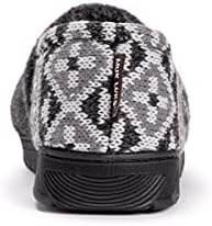MUK LUKS Men's Kristof Slippers, Black, Large | Image 7
