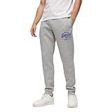 Superdry Herren Classic Vl Heritage Jogger Hose, Athletic Grey Marl, L