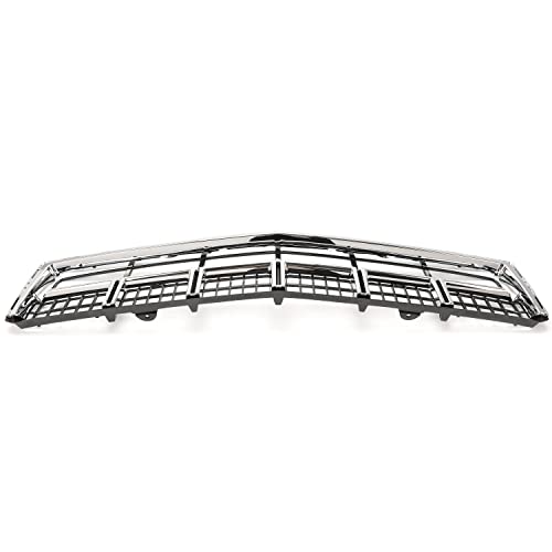 HECASA Front Lower Grille Grill Compatible with 2013-2016 Cadillac SRX Bumper Hood Mesh Grill Replacement for 22739004 GM1036167 Chrome by HECASA - Image 8