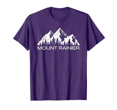 Mount Rainier Shirt Mt Rainier National Park Washington Gift T-Shirt