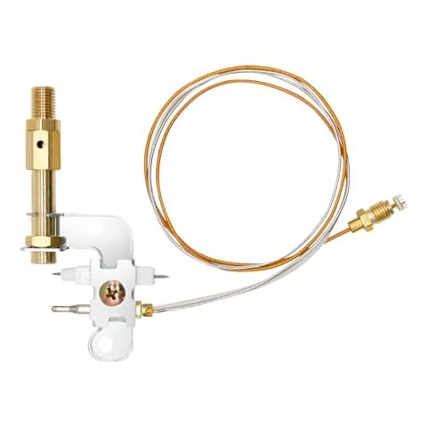 Poagavgs 120630-01 Pilot ODS Assembly for Vent Free Natural Gas Wall Heaters and Fireplaces fits Vanguard Comfort Flame Glo-Warm Cozy Heat Kozy World Pro Com Desa Cover