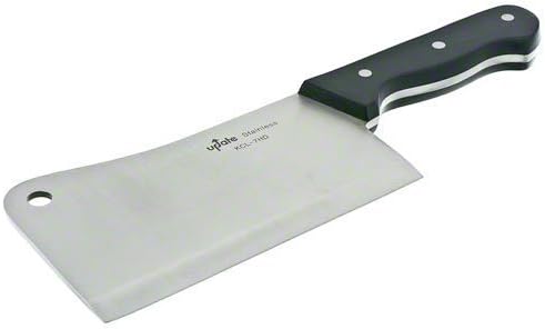 Update International KCL-7HD Stainless Steel Cleaver, 7-Inch
