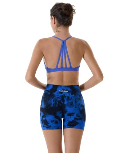 Image of AUROLA Dream Collection Women Workout Shorts High Waist Gym Shorts, Scrunch Butt Seamless Athletic Shorts