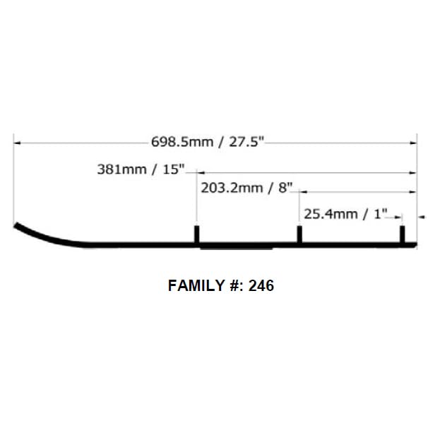 Image of Bottom Line B4-246 4 inch Dominator Polaris Carbide