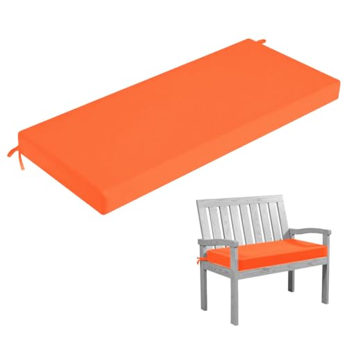 HJZPWB Cojin Banco Exterior Antideslizante Cojines para Banco Desenfundable Colchoneta Banco Jardin Comodidad Cojines Banco Exterior Jardin Lavable Cojin para Banco,I,200 * 50 * 5cm