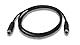 System-S S-Video Kabel 150 cm Din 10 Pin Stecker zu Stecker in Schwarz
