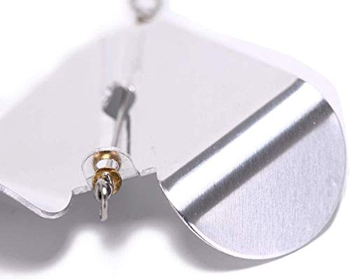 Haken 5 stücke Neue rotierende Klinge Fiy Angeln Hartmetall Spinner Köderlöffel Angeln Wobblers Angelschraube Angeln… – Bild 4