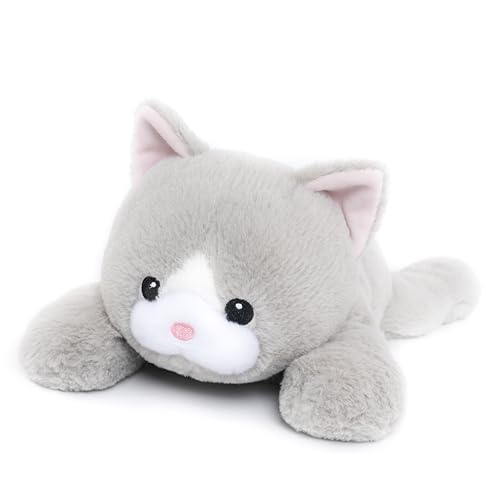 Image of WEIGEDU Weighted Cat Stuffed Animal Plush Toy, 20 Inches, 2.3 lbs