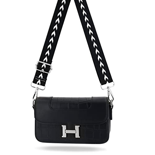 Image of Eslcorri Purse Strap, 57 Inch Wide Shoulder Strap Adjustable Replacement Belt Thick Universal Strap for Crossbody Handbag Luggage Cell Phone Purses Bag