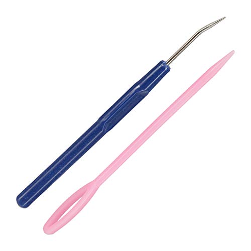 Relaxdays Strickring Set, 4 Strickrahmen, mit Anleitung, Strickset für Anfänger, Ø 28cm, 24cm, 19cm, 14cm, mehrfarbig