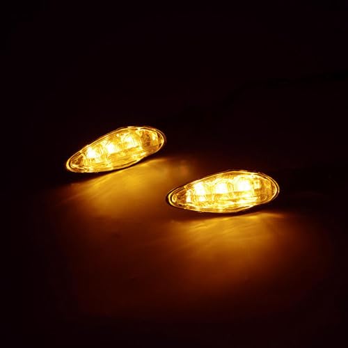 Image of Waterproof KTM Turn Signal LED Indicator Light Lamp Compatible for KTM 125 /200 /250 /390 Duke RC pack of (2)