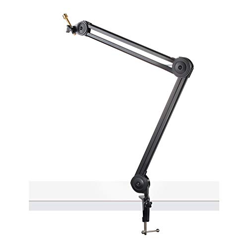 Knox Gear Professional Microphone Studio Stand For Yeti And Snowball Microphones (Compatible With All Microphones And Shock Mounts) #TOP3