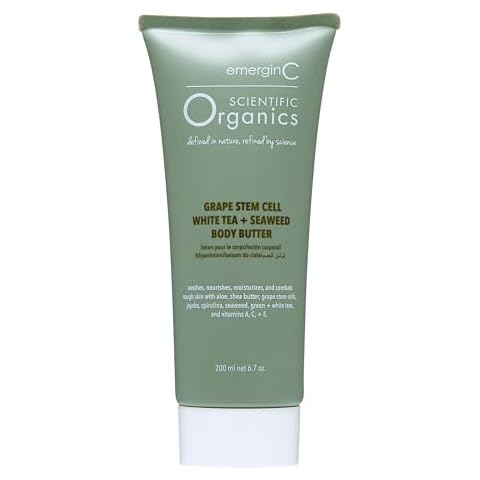 EmerginC Scientific Organics Grape Stem Cell, White Tea + Seaweed Body Butter Cover