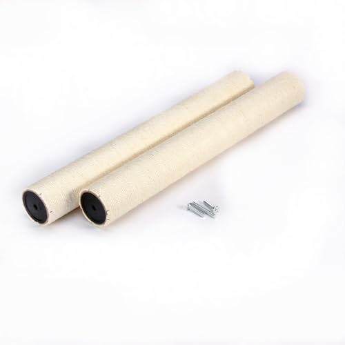SHENGOCASE 2-Pack 23.6" L, 3.15" Ø Cat Tree Replacement Post with M8 Screw, Cat Tower Accessories Pole Replacement by SHENGOCASE - Used condition - US$24.49