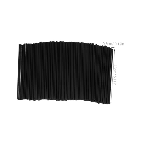 Ipetboom 1000 piezas pitillos desechables negros miniatura 2