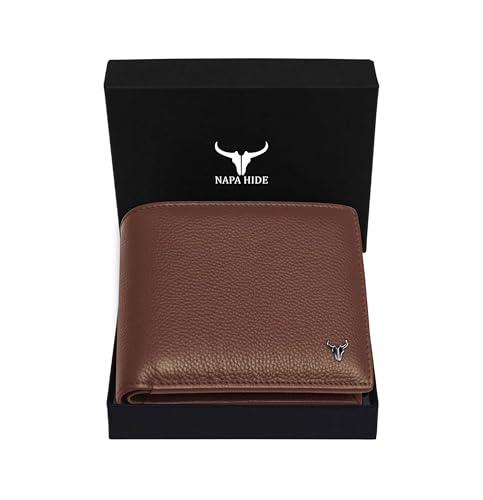 Image of NAPA HIDE Leather Wallet for Men (Tan)