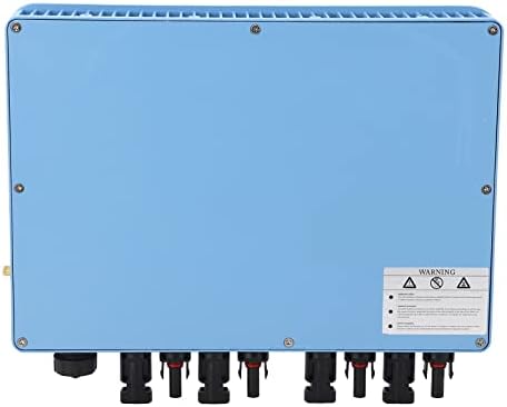 banapoy MPPT Solar Grid Tie Micro Inverter, Smart WiFi APP Control Waterproof DC to AC Microinverter, Pure Sine Wave Output, Solar Grid Tie Micro Inverter, US Plug (1500W)