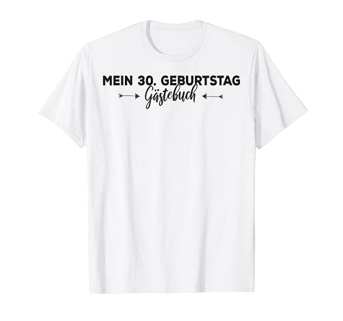 Libro de visitas para 30 cumpleaños, lista de invitados de 1989 Camiseta