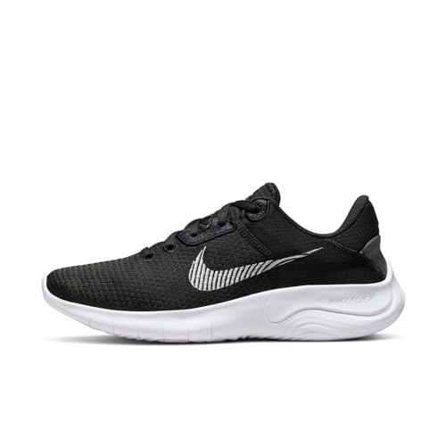 Nike Damen Flex Experience Run 11 Sneaker, Black White Dk Smoke Grey, 40 EU