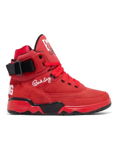 Ewing Patrick Athletics 33 HI OG Red Suede/White/Black 1EW90013-601